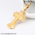 32668 Xuping moda pingente de ouro religiosa sem pedra